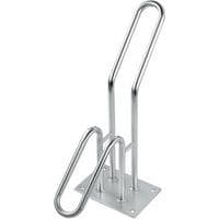 Bicycle Rack with Bracket For 1 Bike - Hot Dipped Galvanised Steel