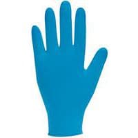 Blue Nitrile Disposable Food Gloves - Powder-Free - Polyco