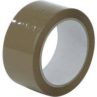 24 Rolls Of 28 Micron Thick Clear PP Sticky Tape - Hot Melt - 66m Roll