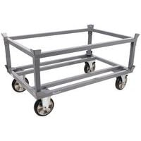 Tall Mobile Pallet Trolley - 500-1200kg Capacity Dolly - Manutan Expert