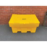 Yellow Stackable Grit Bin - Salt/Sand Bins - 350 L -750x1200x725mm