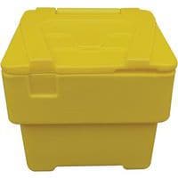 Stackable Grit Bin - Yellow/Green/Grey - 60 L - HxWxD 475x500x470mm