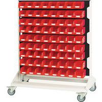 Bott Louvre Panel Trolley with Picking Bins for Organization & Storage