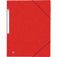 TopFile A4 3-flap folder with elastic closure - Glossed card
