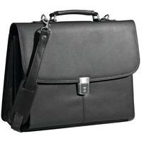 Double-gusset leather satchel - Sign