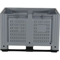 Plastic Pallet Boxes with Ventilated Sides for Storage & Transport