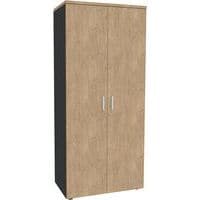 Urban tall cabinet, matt handle 180x80 cm 4 shelves - assembly required