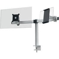 Combination support arm for one monitor + one tablet - Durable