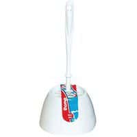 Brush holder with PVC toilet brush - Thomas