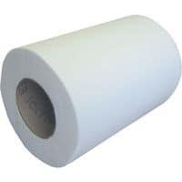 Centrefeed mini wiper rolls - White - Manutan Expert