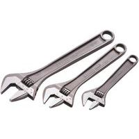 3 Piece Adjustable Wrench Set - 150mm & 200mm & 250mm - Bahco