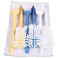 Plastic washing-up brush with nylon bristles - Nedac Sorbo