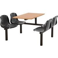 Modular Canteen Table - One-Way Access - 4 Seats