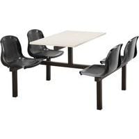 Modular Canteen Table - 4 Seats - High Quality UK Furniture Supplies