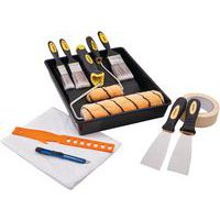 Stanley 14 Piece Decorators Painting Kit - Brushes Knives & Rollers