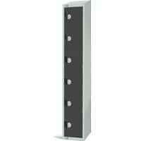 Elite Storage Lockers - 1-8 Doors - Electronic Locks - 1950x300x450mm