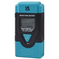 LCD Small Digital Damp Meter/Moisture Detector - Faithfull