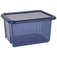 Storage box with snap-on lid - Eda