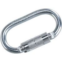 Steel Twist Lock Carabiner - 100kg Max Load - FP33 Portwest UK