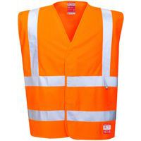 Hi-Vis Orange Static/Flame Resistant Vests - Small-3XL - Portwest UK