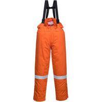 Orange Anti-Static Winter Trousers/Salopettes - S-XXXL - Portwest UK