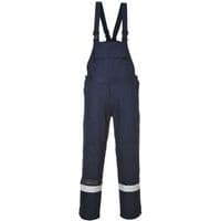 Dark Blue Bib & Brace Dungaree/Overalls - Small-4XL - FR27 Portwest UK