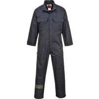 Dark Blue Resistant Boilersuit/Coverall - Small-4XL - FR80 Portwest UK