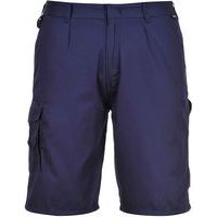 Navy Blue Combat/Bermuda Work Shorts - XS-4XL - Portwest UK