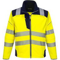 T402 PW3 High-Visibility Softshell Jacket - Portwest