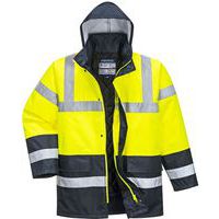 S466 High-Visibility Traffic Rain Jacket - Portwest