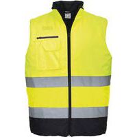 S267 High-Visibility Two-Tone Bodywarmer - Portwest