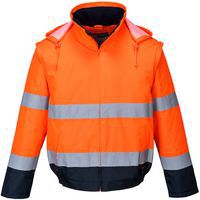 C464 High-Visibility 2-in-1 Lined Jacket - Portwest