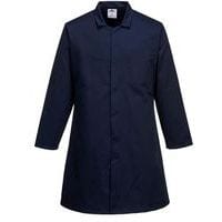 Dark Blue Mens Food Coats - S-XXXL - Kitchen Workwear - Portwest UK