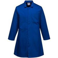 Royal Blue Mens Food Coats - S-XXXL - Kitchen Workwear - Portwest UK