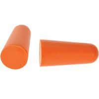 Anti-Noise PU Foam Ear Plugs - Orange - 200 Disposable Pairs -Portwest