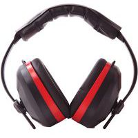 Black Ear Muffs/Defenders - Individually Bagged - PW43 Portwest UK