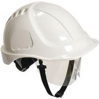 Safety Hard Hat - Anti-Static Visor Helmet - Various Colours -Portwest