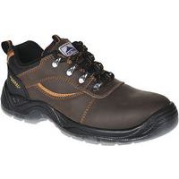 Black Unisex S3 Mustang Leather Safety Boot - Size 38-48 - Portwest UK