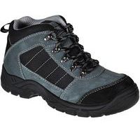 Black S1P Unisex High-Top Safety Boots/Trainers - 36-48 - Portwest UK