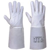 Grey Premium TIG Type B Welding Gauntlet - Size 9-11 - Portwest UK