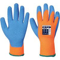 Blue/Orange Cold Safety Grip Knit Gloves - Size 8-11 - Portwest UK