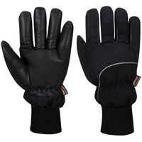 Black Cold Store Winter Safety Grip Gloves - Size 9-11 - Portwest UK