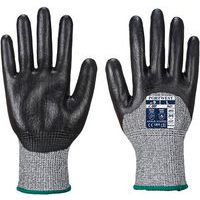 Black Level D Cut-Resistant Liner Gloves - Size 7-11 - Portwest UK