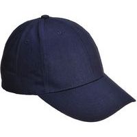 Black Or Navy Blue Workwear Baseball Caps - 6 Panels - Portwest UK