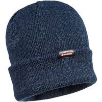 Beanie Reflective Knitted Caps - Blue Or Black - B026 Portwest UK