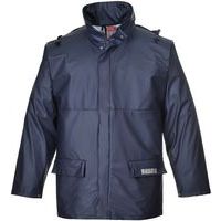 Wind/Waterproof & Fire Resistant Blue Work Jacket - S-3XL -Portwest UK