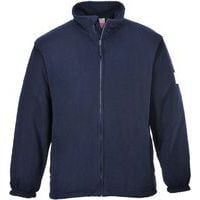 Dark Blue Flame Resistant Anti Static Fleece Jacket - FR30 Portwest UK