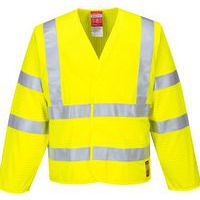 Yellow Hi-Vis Lightweight Static/Flame Resistant Jackets- Portwest UK