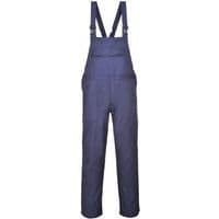 Dark Blue Bib & Brace Dungaree/Overalls - Small-XXXL - Portwest UK