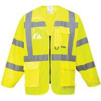 S475 High-Visibility Class 3 Executive Jacket - Portwest